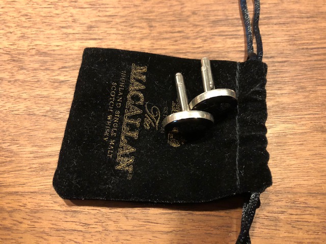 マッカランのカフスが入荷しました。